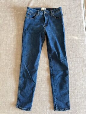 Sezane Deep Blue Skinny Jeans